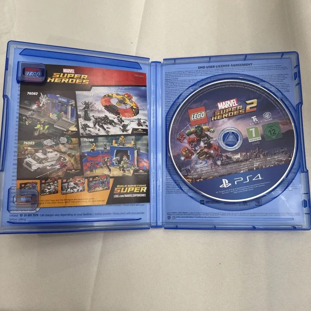 LEGO Marvel Super Heroes 2 PS4 PlayStation 4 | Tested CIB Complete PAL